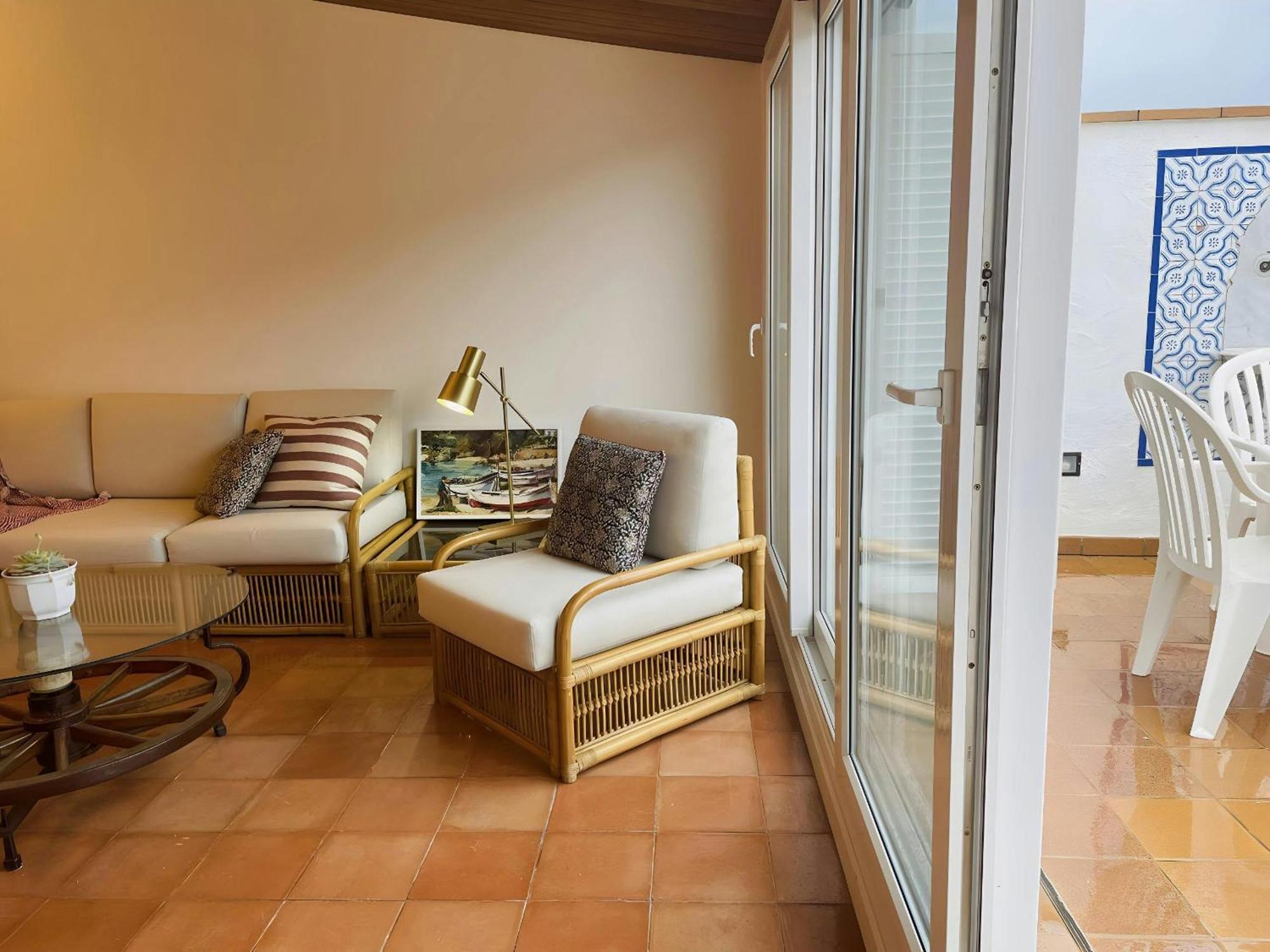 Penthouse on Passeig del Mar de tamariu Large Terrace Free WiFi Appartement Buitenkant foto