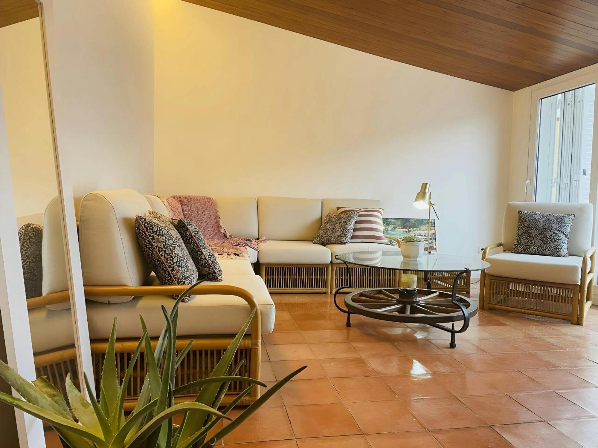 Penthouse on Passeig del Mar de tamariu Large Terrace Free WiFi Appartement Buitenkant foto