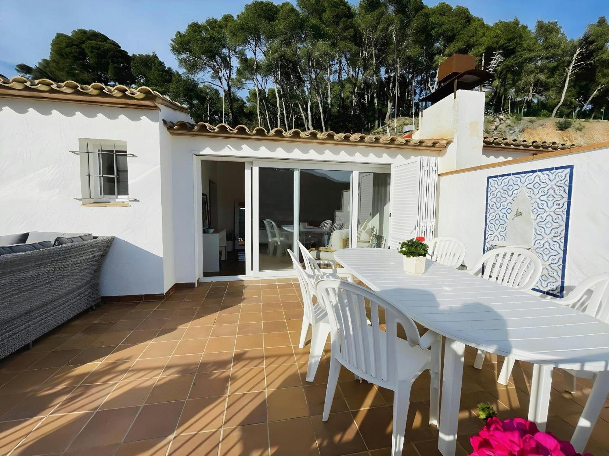 Penthouse on Passeig del Mar de tamariu Large Terrace Free WiFi Appartement Buitenkant foto